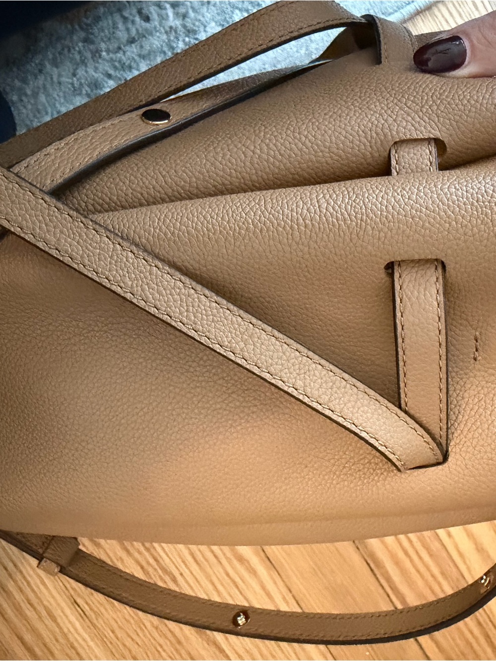 Tory Burch Romy Bucket Bag - Tiramasu - Picture 3 of 12